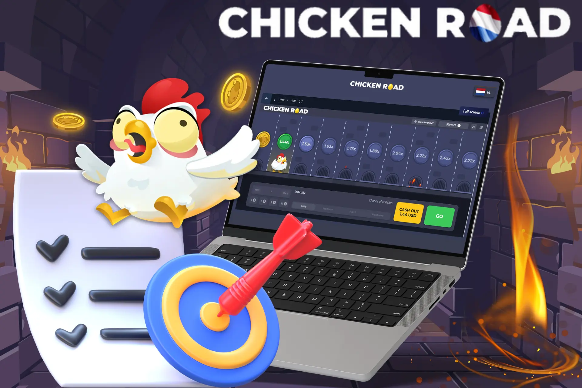 Beste strategieën om te wedden in Chicken Road